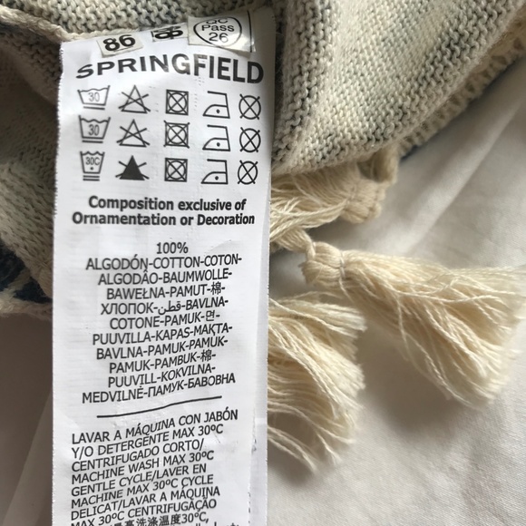 Springfield Sweater - Baroque Pattern & Tassels - Picture 5 of 5